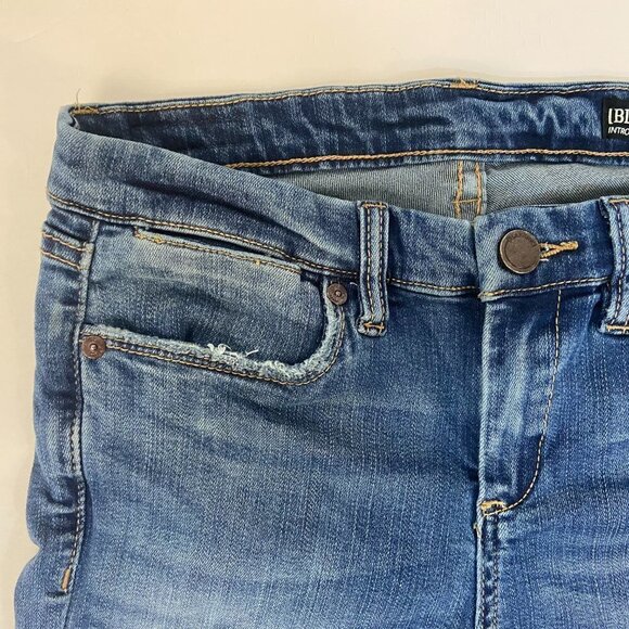 Blank NYC Jeans Women's Size 26 (26 x 27) Low Rise Skinny Rough Hem Light Wash - Picture 6 of 11